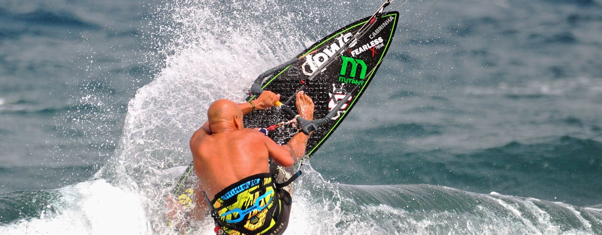 Gaby Cano Kitesurfing Canary Islands